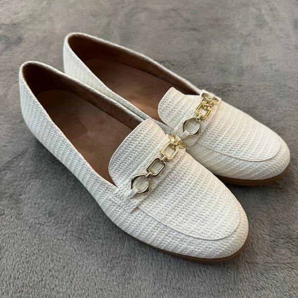Naturalizer Mariana White Penny Loafers Slip On Shoes Women's 8.5 - Picture 1 of 6